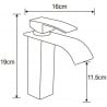 Mexen Aries R45 Badewannenset, Chrom - 744803R45-00