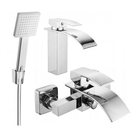 Mexen Aries R45 Badewannenset, Chrom - 744803R45-00