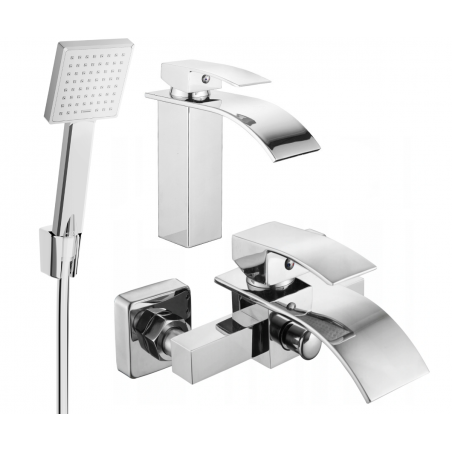 Mexen Aries R45 badset, chroom - 744803R45-00