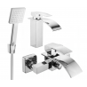 Mexen Aries R45 zestaw wannowy, chrom - 744803R45-00