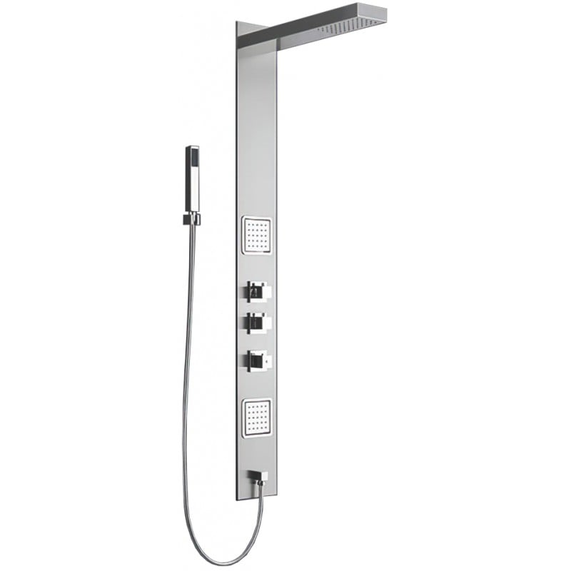 Mexen Savio concealed shower set, chrome - 7605-03-00