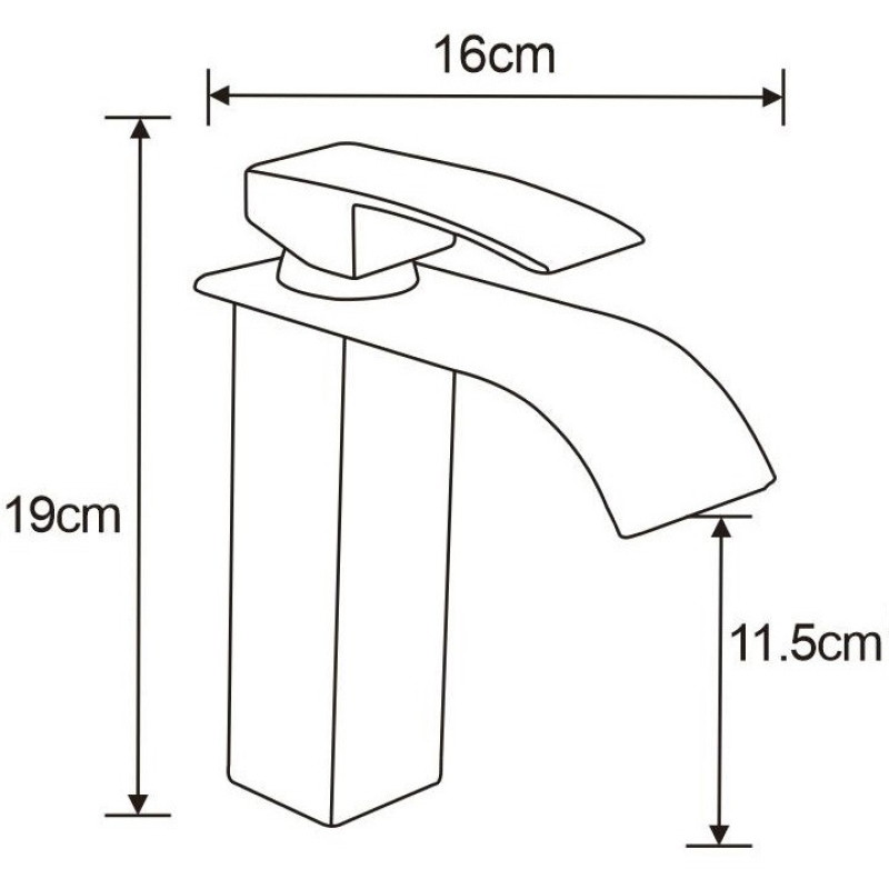 Mexen Aries R45 vannisegisti komplekt, must - 744803R45-70
