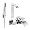 Mexen Aries R77 Bathtub Set, Chrome - 744813R77-00