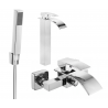 Mexen Aries R77 ensemble bain, chrome - 744813R77-00
