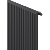 Mexen CH10 Higijenski pločasti radijator 500 x 700 mm, bočno spajanje, 371 W, antracit - W410H-050-070-66