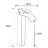 Mexen Aries R62 ensemble de bain, doré - 744813R62-50