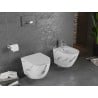 Mexen Lena miska wc Rimless z deską wolnoopadającą slim, duroplast, biała kamień - 30224092