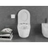 Mexen Lena WC-Schüssel Rimless mit langsam schließendem Slim-Sitz, Duroplast, weiße Stein - 30224093