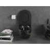 Mexen Lena Rimless WC-pott aeglaselt sulguva Slim-istmega, duroplastik, must kivi - 30224098