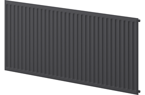 Mexen CH10 Hygien radiator platt 600 x 1000 mm, sidokoppling, 625 W, antracit - W410H-060-100-66