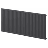 Mexen CH10 Hygiene Heizkörperplatten 600 x 1200 mm, seitliche Anschluss, 749 W, Anthrazit - W410H-060-120-66