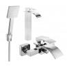 Mexen Aries R45 ensemble de bain, chrome - 744813R45-00