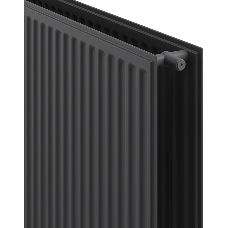 Mexen CH20 Radiateur hygiénique à panneaux 500 x 400 mm, connexion latérale, 379 W, anthracite - W420H-050-040-66
