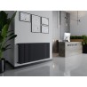 Mexen CH20 Hügieeni paneelradiaator 500 x 500 mm, külgühendus, 474 W, antratsiit - W420H-050-050-66