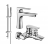 Mexen Axel DB72 Badewannen-Set, Chrom - 73803DB72-00