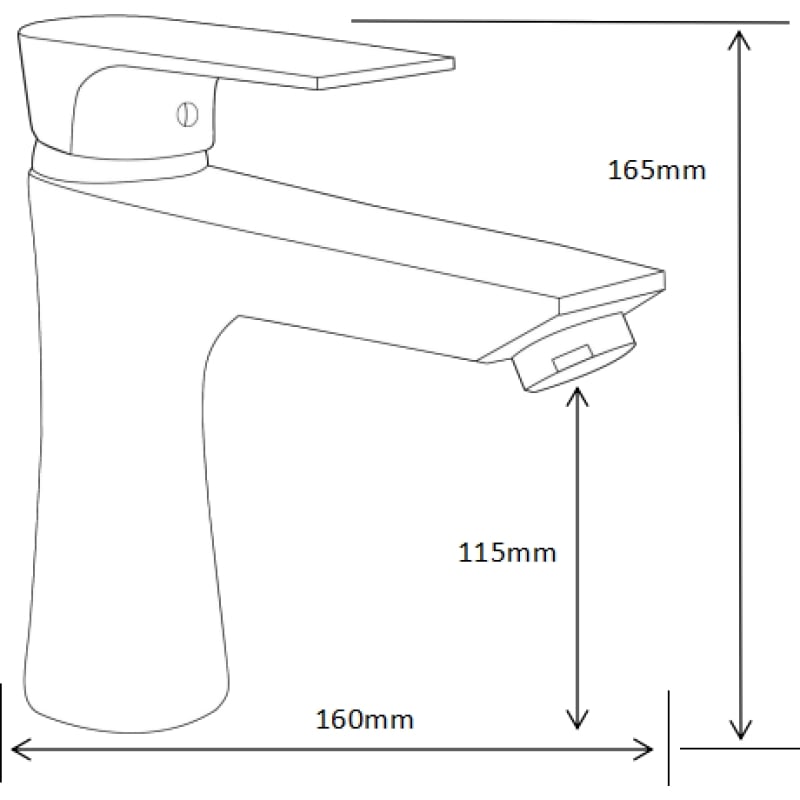 Mexen Axel DB62 Bathtub Set, Chrome - 73803DB62-00