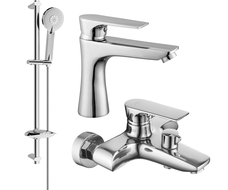 Mexen Axel DB40 vannikomplekt, kroom - 73803DB40-00