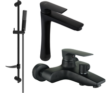 Mexen Axel DF72 set da bagno, nero 73813DF72-70