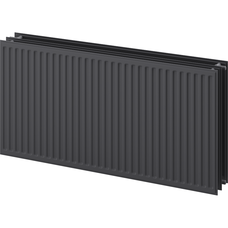 Mexen CH30 Hygiene Heizkörperplatte 400 x 900 mm, seitliche Anschluss, 987 W, anthrazit - W430H-040-090-66