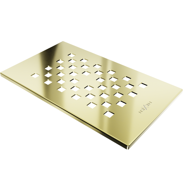 Mexen Hugo Duschwanneneinfassung, gold - 42910050