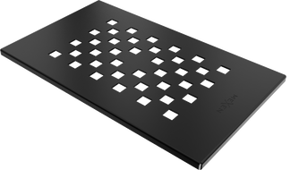 Mexen Hugo μάσκα για ντους, μαύρη - 42910070