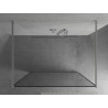 Mexen Kioto vabaltiseisev dušisein 160 x 200 cm, must raam 8 mm, kroom - 800-160-002-01-70