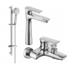 Mexen Axel DB40 Badewannen-Set, Chrom - 73813DB40-00