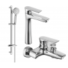 Mexen Axel DB40 ensemble de bain, chrome - 73813DB40-00