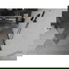 Mexen Kioto freistehende Duschwand 170 x 200 cm, transparent 8 mm, schwarz - 800-170-002-70-00
