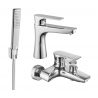 Mexen Axel R72 Badewannen-Set, Chrom - 73803R72-00