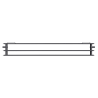 Mexen CH30 Hygiene Heizkörperplatten 400 x 1100 mm, seitliche Anschlüsse, 1206 W, Anthrazit - W430H-040-110-66