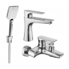 Mexen Axel R62 Badewannensatz, Chrom - 73803R62-00