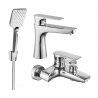 Mexen Axel R62 set za kadu, krom - 73803R62-00