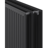 Mexen CH30 Radiateur hygiénique à plaques 600 x 700 mm, raccordement latéral, 1056 W, anthracite - W430H-060-070-66