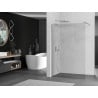 Mexen Kioto Walk-in Shower Wall 135 x 200 cm, Transparent 8 mm, Chrome - 800-135-101-01-00