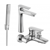 Mexen Axel R72 bath set, chrome - 73813R72-00