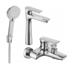 Mexen Axel R40 vannikomplekt, kroom - 73813R40-00
