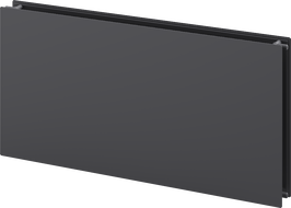 Mexen CHF20 Hygiene Flat Heizkörper flach 300 x 1800 mm, seitliche Anschluss, 1022 W, anthrazit - W420HF-030-180-66