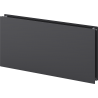 Mexen CHF20 Hygiene Flat Heizkörper 400 x 600 mm, seitliche Anschlüsse, 431 W, Anthrazit - W420HF-040-060-66