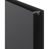 Mexen CHF20 Hygiene Flachheizkörper 400 x 1600 mm, seitliche Anschluss, 1151 W, Anthrazit - W420HF-040-160-66