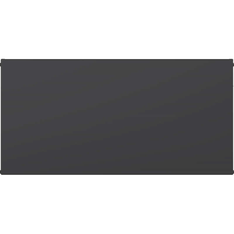 Mexen CHF20 Hygiene Flat radiateur plat 400 x 1800 mm, connexion latérale, 1294 W, anthracite - W420HF-040-180-66