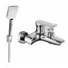 Mexen Axel R62 robinet de baignoire avec ensemble de douche, chrome - 7383R62-00