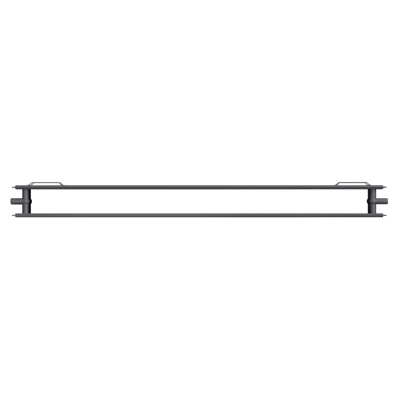 Mexen CHF20 hügieeniline lame paneelradiaator 500 x 1400 mm, külgühendus, 1208 W, antratsiit - W420HF-050-140-66