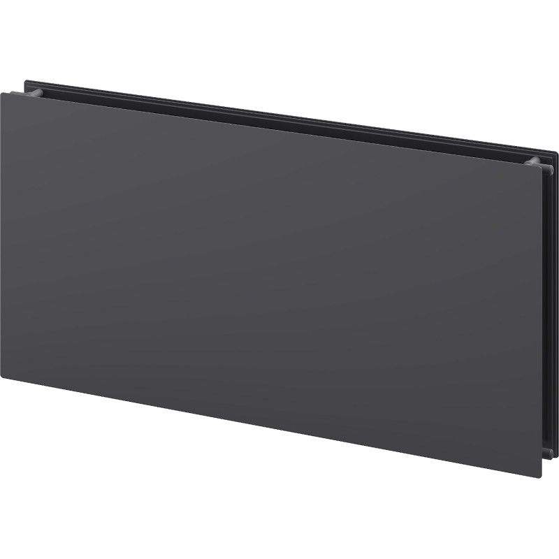 Mexen CHF20 hügieeniline lame paneelradiaator 500 x 1400 mm, külgühendus, 1208 W, antratsiit - W420HF-050-140-66