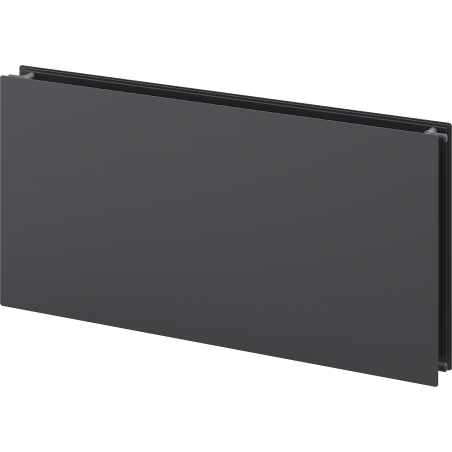 Mexen CHF20 hügieeniline lame paneelradiaator 500 x 1400 mm, külgühendus, 1208 W, antratsiit - W420HF-050-140-66