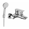 Mexen Axel R40 bath tap with shower set, chrome - 7383R40-00
