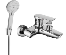 Mexen Axel R40 badkarblandare med duschset, krom - 7383R40-00