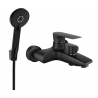 Mexen Axel R40 robinet de bain avec set de douche, noir - 7383R40-70