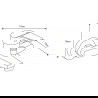 Mexen Caro DF72 Badewannenarmaturenset, Chrom - 746603DF72-00