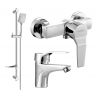 Mexen Caro DF62 set za tuširanje, krom - 746604DF62-00